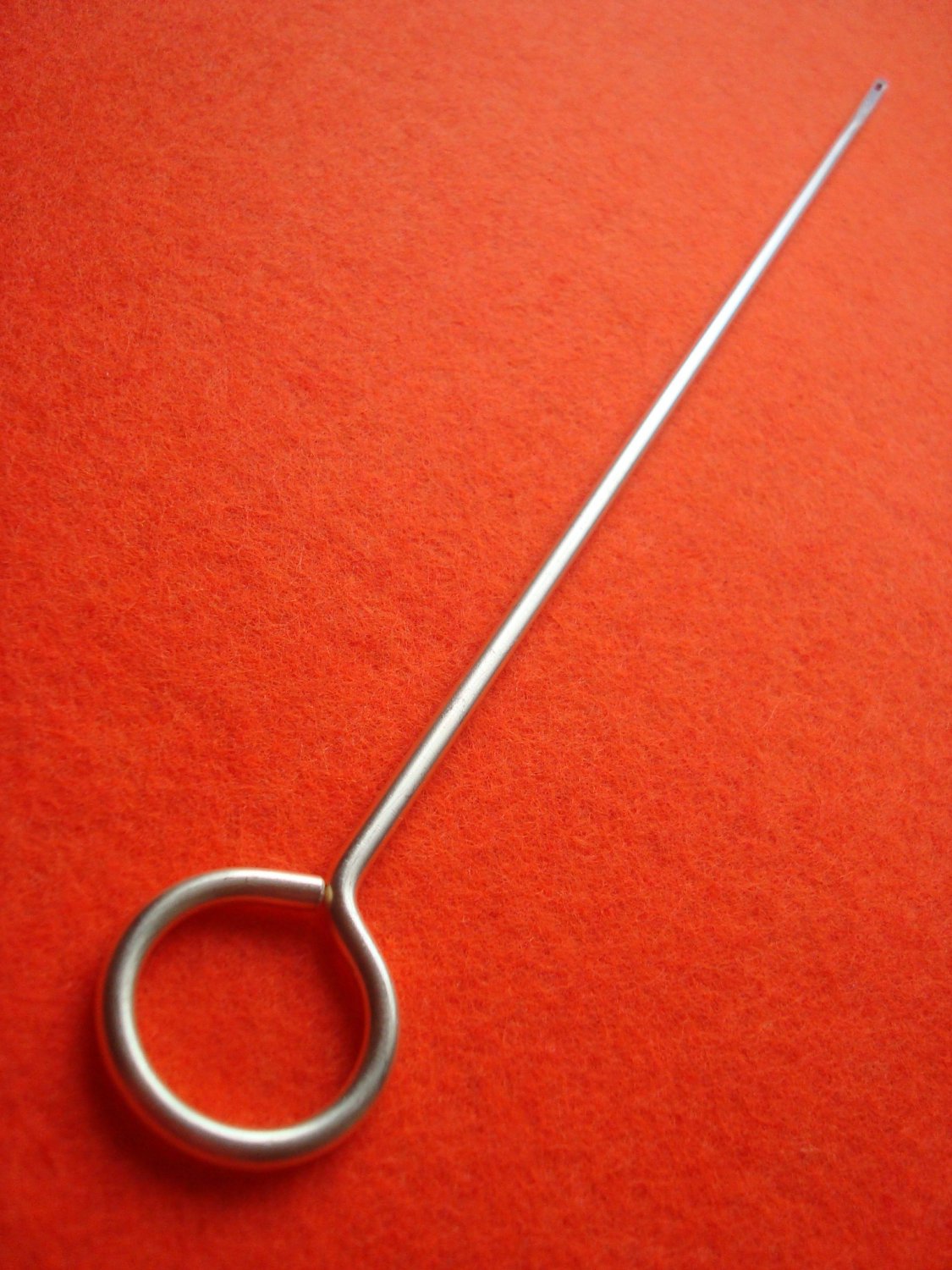 Ramrod mp-46m, izh-46, mp-46 with optimal long and front-end hole for rag, brass piece made to order
