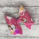Pink Princess Cheer Bow