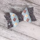 Breakfast Bow! Blue Bacon and Eggs!