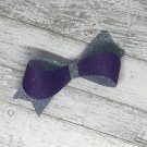 Purple twist bow