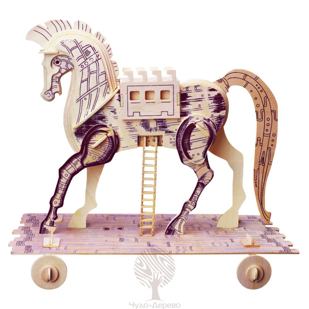 Trojan horse Wooden model kit (50702)