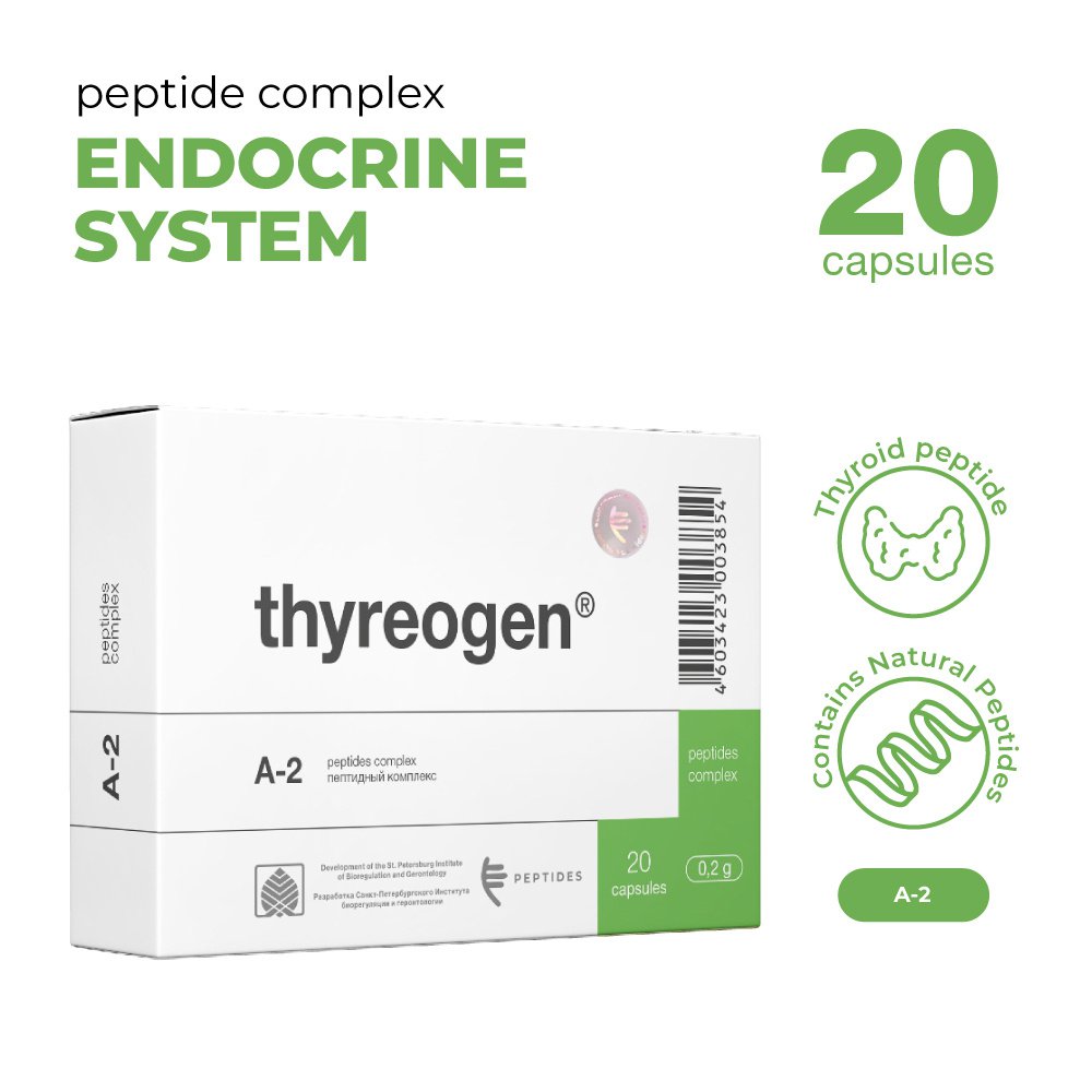 Thyreogen - thyroid gland peptides 20caps. x 0.2g