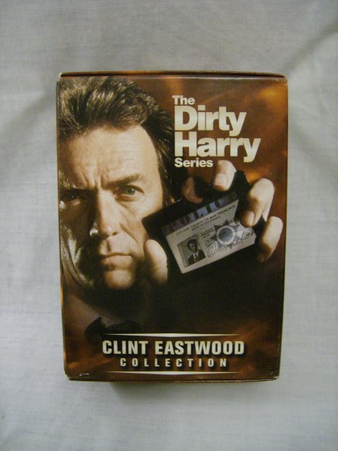 DIRTY HARRY DVD BOXED CLINT EASTWOOD COLLECTION ~5 DIRTY HARRY MOVIES ...