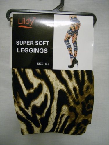 lildy printed jeggings