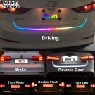 Led Light Car Tail Brake Trunk Strip Rear Rgb Dynamic Streamer Back Stop Signal