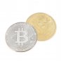 Coin Bitcoin Gold Plated Commemorative Physical Collectors Collectible Silver