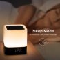 3in1 LED Alarm Clock Touch Sensor Night Light Lamp Bluetooth Speaker Mp3 Player
