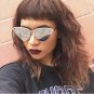 Cat Eye Sunglasses Women Retro Fashion Metal Frame Tinted Lens Uv400 Oversized