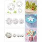 33pcs/set Sugarcraft Cake Decorating Fondant Plunger Cutters Tools Mold Baking