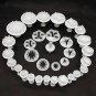 33pcs/set Sugarcraft Cake Decorating Fondant Plunger Cutters Tools Mold Baking