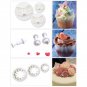 33pcs/set Sugarcraft Cake Decorating Fondant Plunger Cutters Tools Mold Baking