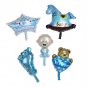 New Born Baby Party Birthday Balloons Foil Pink Blue Girl Boy Shower Decoration