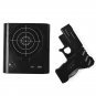 Alarm Clock Target Gun Laser Lcd Novelty Shooting Screen Shoot Gadget Game Toy