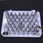 52pcs/set Cake Decorating Piping Icing Cream Bag Nozzles Pastry Tips Tool Flower