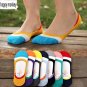 Socks Women 10pcs 5 Pairs Invisible Anti Skid Cotton Lace Short Cut Low Ankle