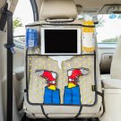 Car Storage Bag Back Seat Cover Protector Cartoon Shoes Styling Kids Travel Joy