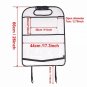 Car Storage Bag Back Seat Cover Protector Cartoon Shoes Styling Kids Travel Joy