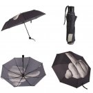 Umbrella Rain Middle Finger Folding Creative Windproof Up Foldable Gift Funny