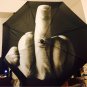 Umbrella Rain Middle Finger Folding Creative Windproof Up Foldable Gift Funny