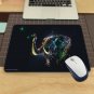 Mouse Pad Mat Computer Pc Gaming Non Slip Soft Desk Decor Elephant Vintage 3D