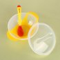 Baby Tableware Dinnerware Set Bowl Kids Feeding Plate Fiber Eco Sensing 3Pcs/set