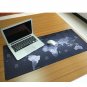 Mouse Pad World Map Pc Computer Gaming Optical Soft Laptop Mat Desk Non Slip 3D