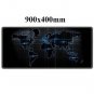 Mouse Pad World Map Pc Computer Gaming Optical Soft Laptop Mat Desk Non Slip 3D