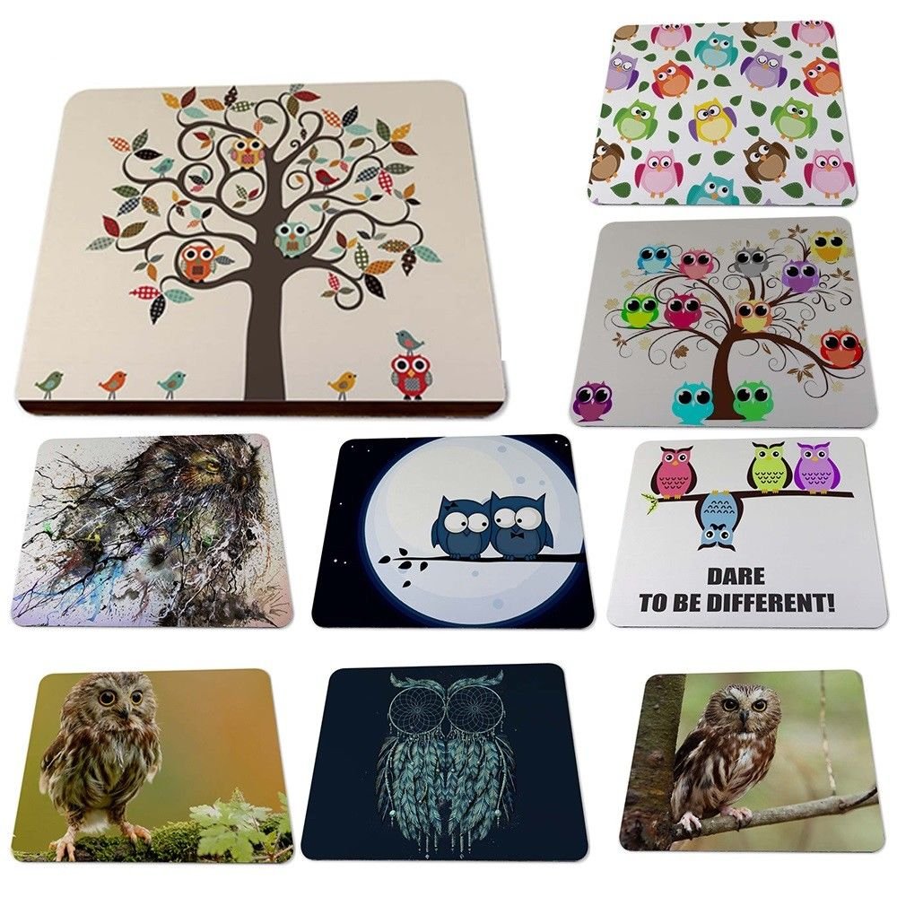 Mouse Pad Funny Computer Mat Anti Slip Pc Laptop Home Decor Gaming Animal 3D New