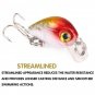 5pcs Fishing Lure 30mm 1.5g Mini Minnow Crankbait Wobbler Hard Bait Spinner Bass