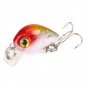 5pcs Fishing Lure 30mm 1.5g Mini Minnow Crankbait Wobbler Hard Bait Spinner Bass