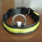 Collar Led Dog Cat Light Safety Flashing Bright Pet Nylon Night Adjustable Glow