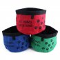 Dog Cat Feeding Bowl Eat Drink Water Travel Camping Portable Folding Utensils