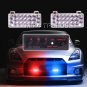 Led Light Red Blue Police Beacon Light Emergency Warning Flash Strobe Flashing