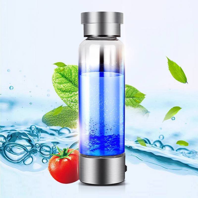 Water Hydrogen Rich Ionizer Generator Portable Bottle Maker Cup Usb Filter 350