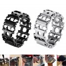 Multifunction Bracelet Strap Tool Screwdriver Can Opener Stainless Steel 29 In 1