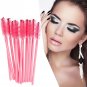 50Pcs/Pack Micro Eyelash Brush Extension Disposable Mascara Wands Swab Makeup