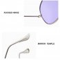 Women Aviator Sunglasses Shadz Flat Top Oversized Square Mirror Lens Uv Glasses