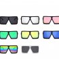 Flat Top Women Sunglasses Oversized Square Brand Aviator Polarized Sports Uv Hot
