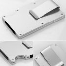 Credit Card Holder Wallet Metal Id Aluminum Case Business Money Holder Slim Clip