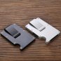 Credit Card Holder Wallet Metal Id Aluminum Case Business Money Holder Slim Clip