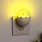 Led Night Light Duck Wall Socket Lamp Kid Bedroom Control Sensor Bedroom Easter