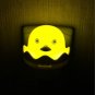 Led Night Light Duck Wall Socket Lamp Kid Bedroom Control Sensor Bedroom Easter