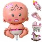 Newborn Baby Party Birthday Balloons Foil Pink Blue Girl Boy Shower Decoration