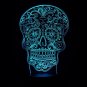 Optical Illusion Led Night Lamp Desk Table 3d Touch Switch 7 Colors Change Bulb