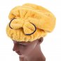 Microfiber Solid Quickly Dry Hair Hat Cap Towel Women Shower Make Up Turban Bath
