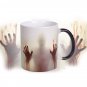 Walking Dead Coffee Mug Color Changing Tea Cup Heat Magic Sensitive Gift Hot