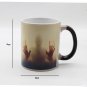 Walking Dead Coffee Mug Color Changing Tea Cup Heat Magic Sensitive Gift Hot