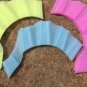 Swimming Webbed Hand Gloves Fingers Fins Paddle Silicone Palm Flippers Frog Swim