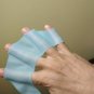 Swimming Webbed Hand Gloves Fingers Fins Paddle Silicone Palm Flippers Frog Swim