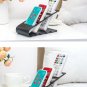Remote Control Storage Holders Organizer Box Metal Tv Couch Caddy Pocket Bracket